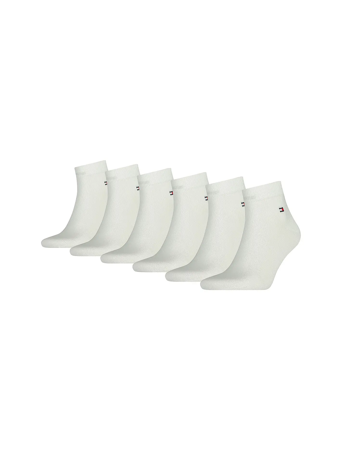 TOMMY HILFIGER | Sneaker Socken 6-er Pkg. white | 